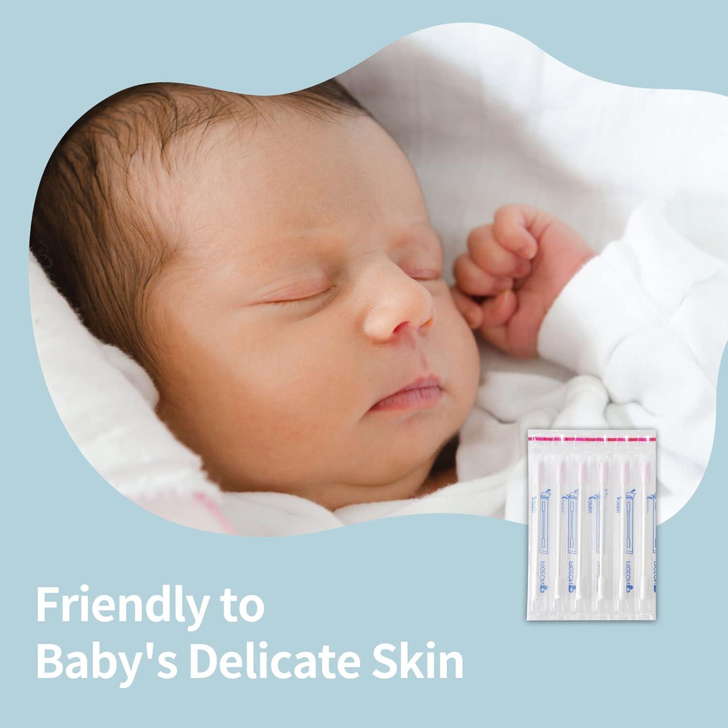 image:imagePigeon Baby Cotton Swab Containing Adhesive Material for Easily Cleaning Individual Package 100 PcsPack of 2100 Count