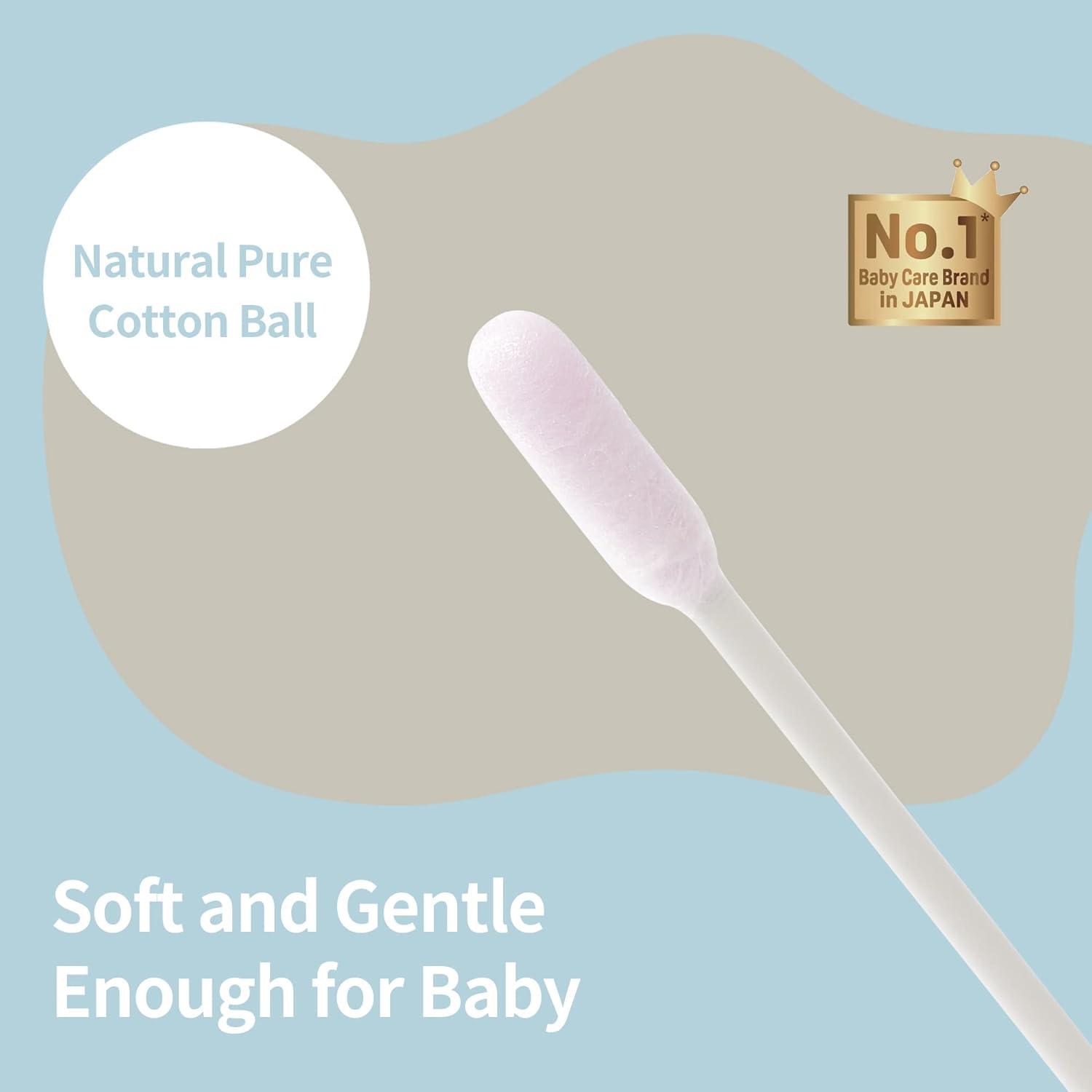 image:imagePigeon Baby Cotton Swab Containing Adhesive Material for Easily Cleaning Individual Package 100 PcsPack of 2100 Count