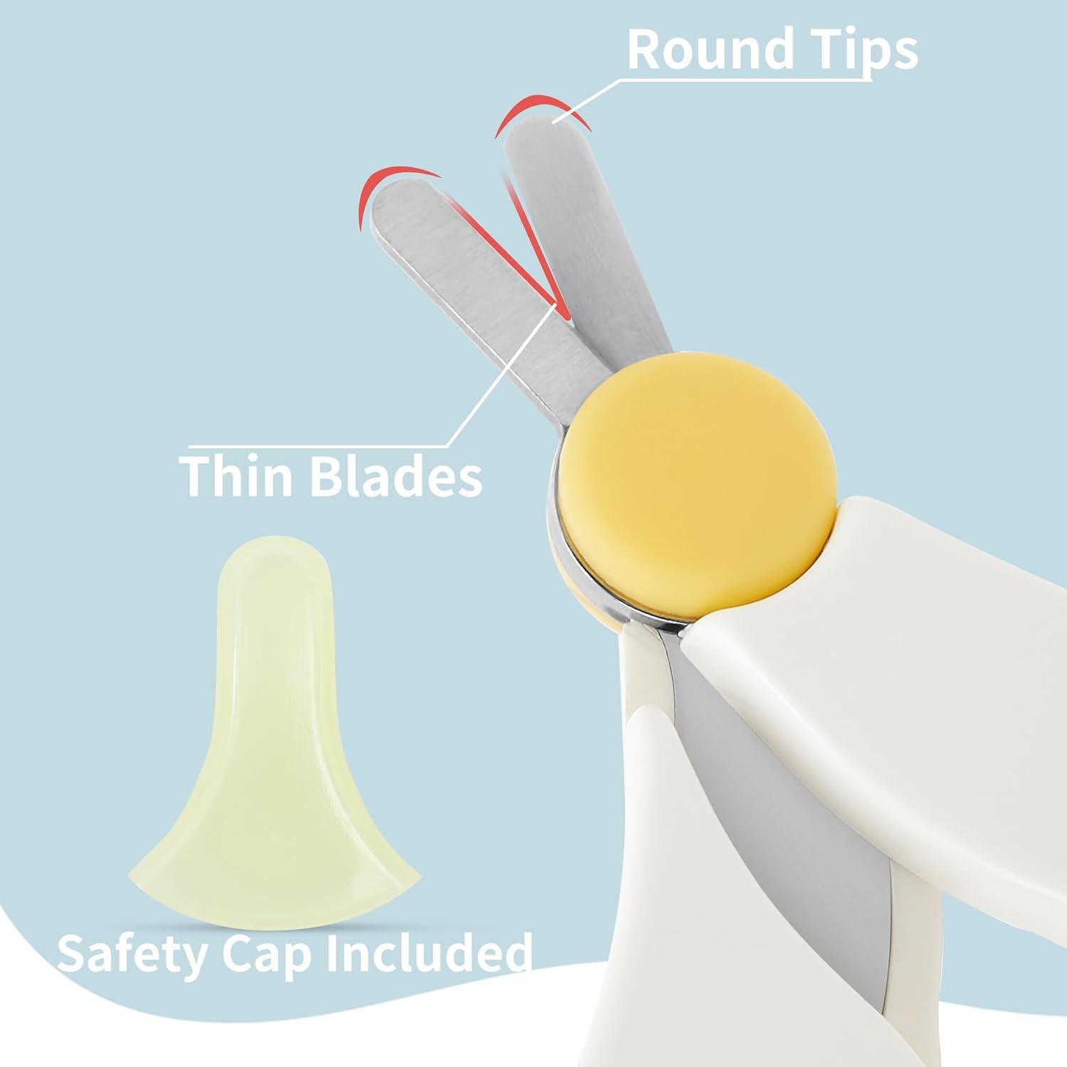 image:imagePigeon Baby Nail Scissors with Rounded Tip 3 Months MADE IN JAPAN0 Month