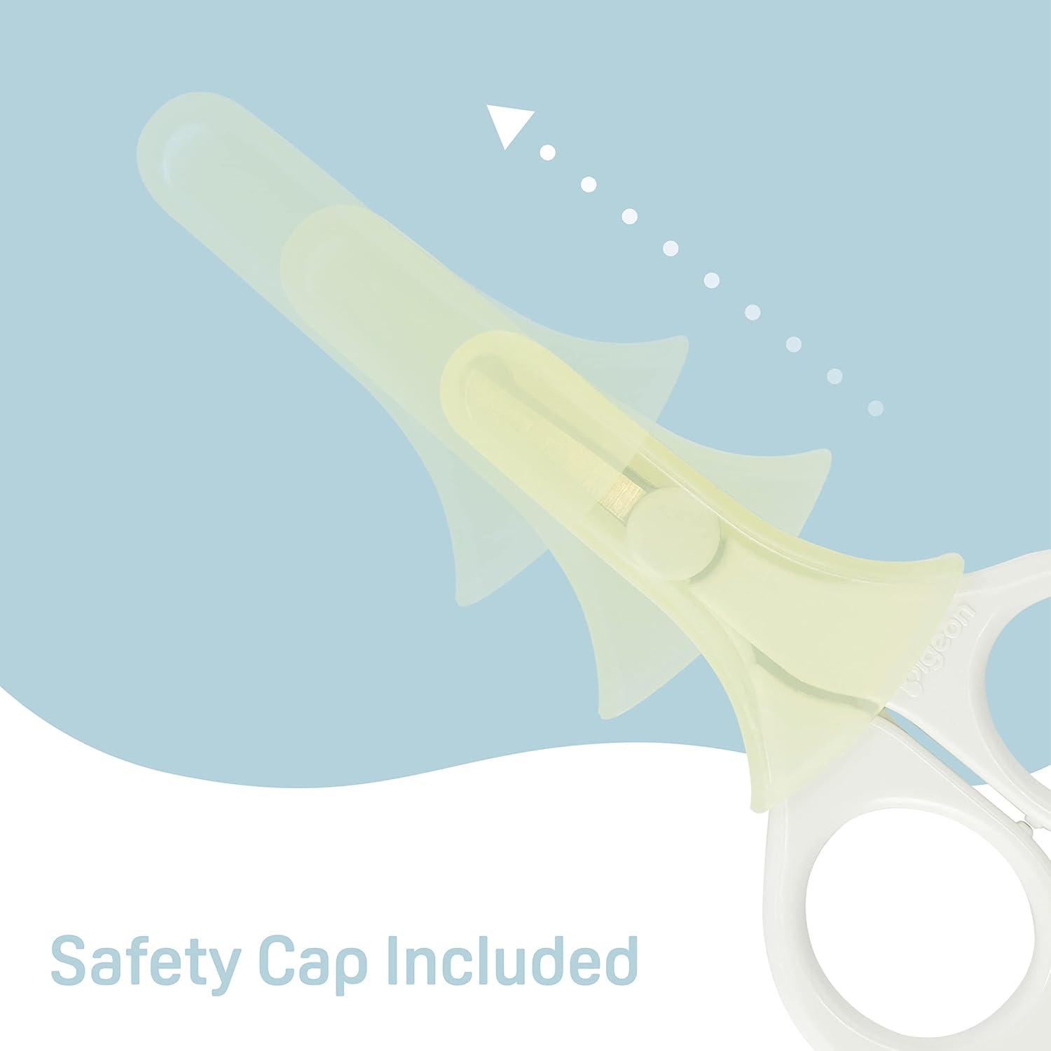 image:imagePigeon Baby Nail Scissors with Rounded Tip 3 Months MADE IN JAPAN3 months