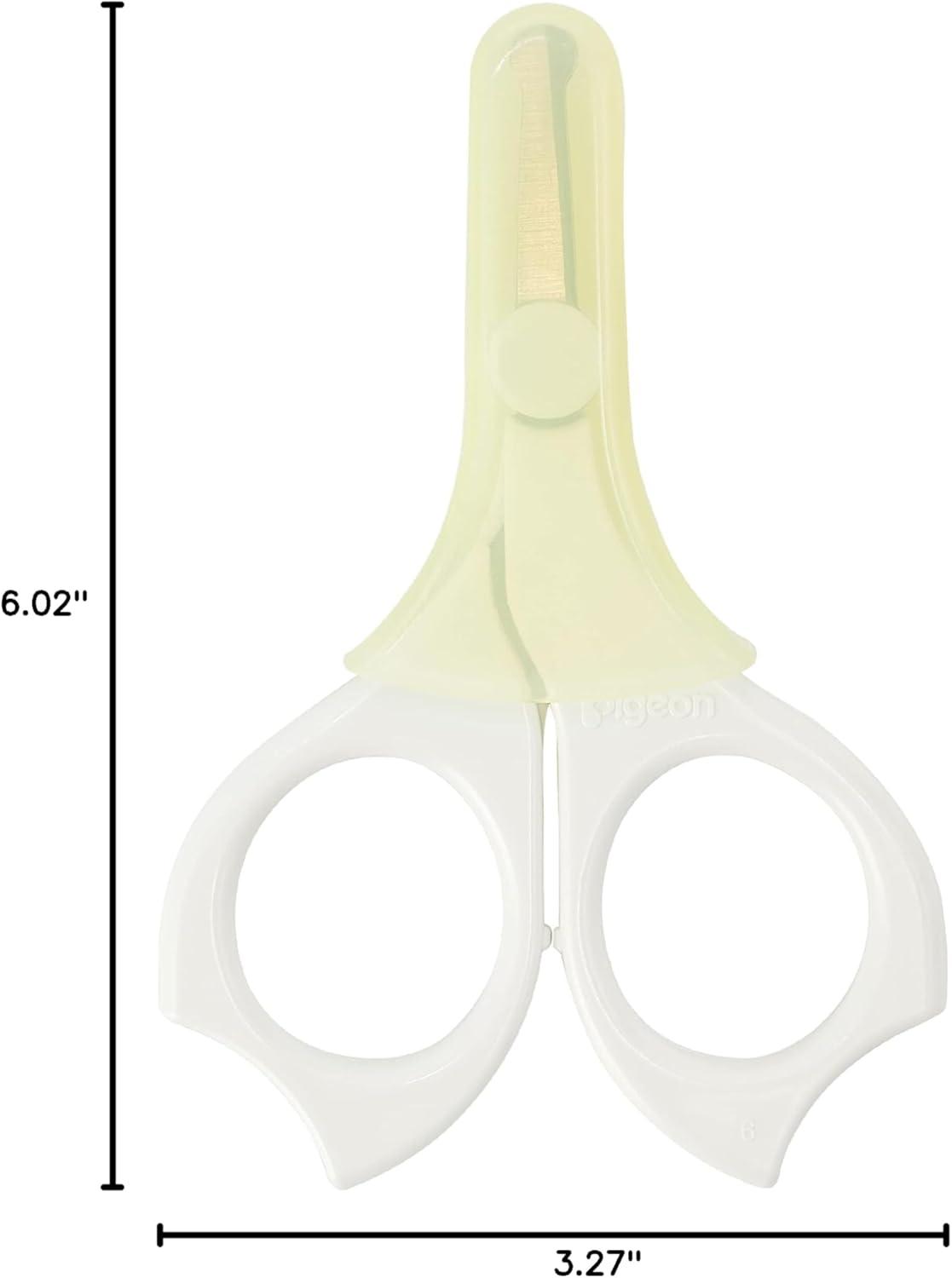 image:imagePigeon Baby Nail Scissors with Rounded Tip 3 Months MADE IN JAPAN3 months