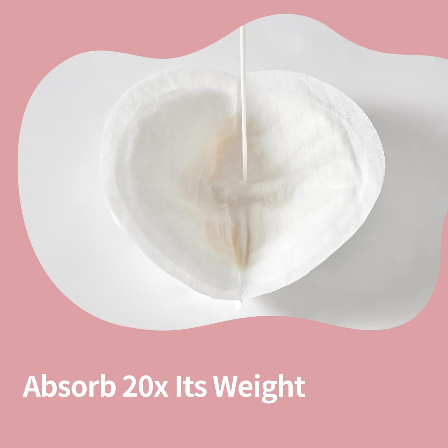 image:imagePigeon Disposable Nursing Pads for Breastfeeding Contains Aloe Vera Extracts Highly Absorbent 60 Pcs