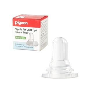image:imagePigeon Baby Cleft Palate Bottle with 2 Nipples 811 Oz Please Use It Under the Guidance of a PediatricianRegular nipple