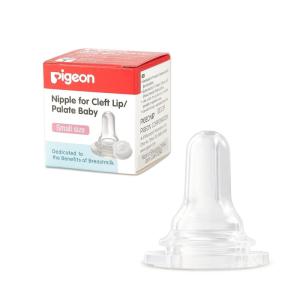 image:imagePigeon Baby Cleft Palate Bottle with 2 Nipples 811 Oz Please Use It Under the Guidance of a PediatricianSmall nipple