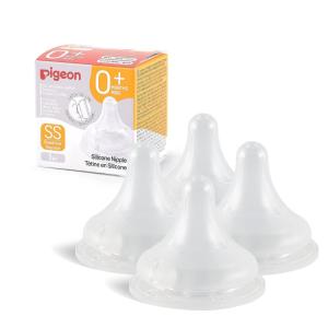 image:imagePigeon Silicone Nipple L with LatchOn Line Natural Feel 6 Months 4 Counts0m  SS  4 counts